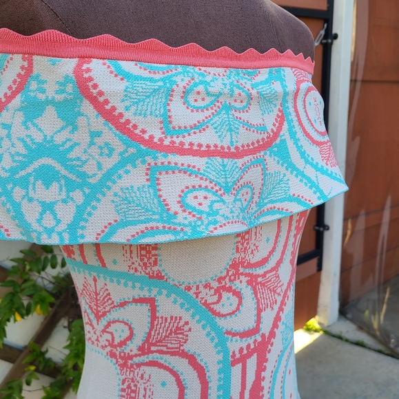 Foxiedox Winnie Off the Shoulder Dress - Picture 8 of 8